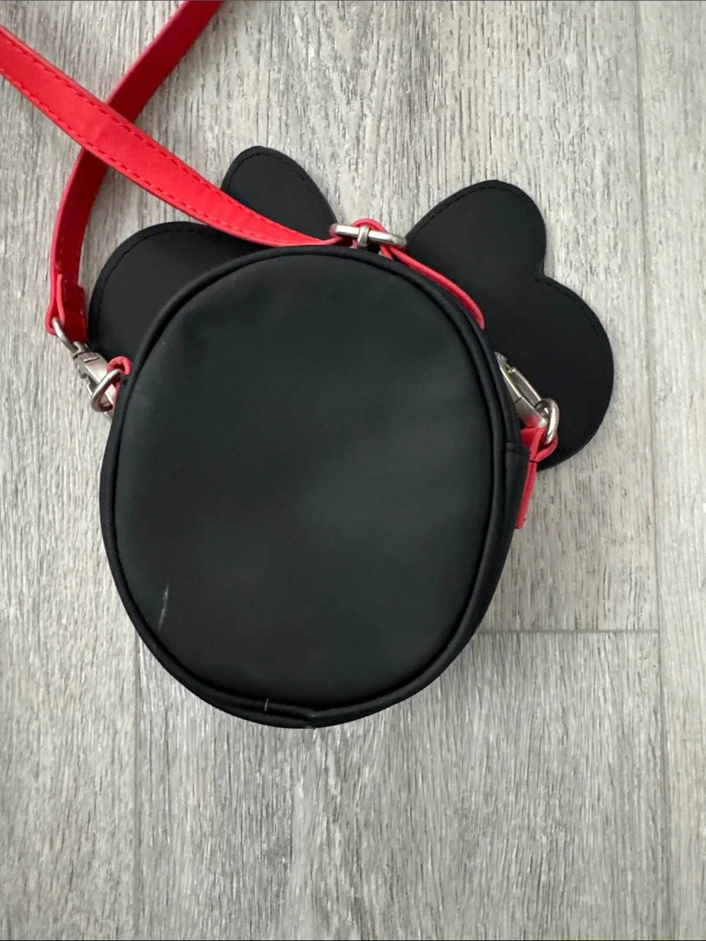 EUC Disney Minnie Mouse Kids Crossbody Bag - Red & Black
